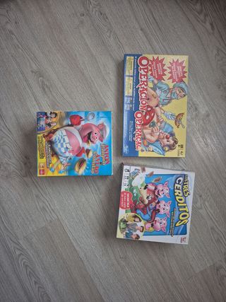 Juego de mesa Operación anton zampon y 3 Cerditos