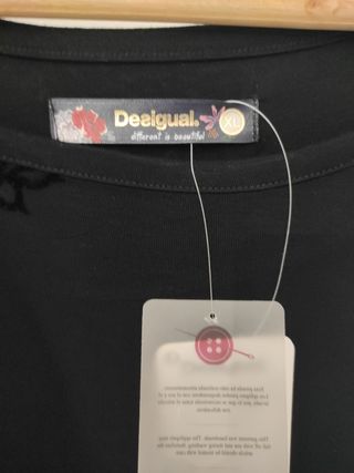Jersey Desigual Negro Talla XL