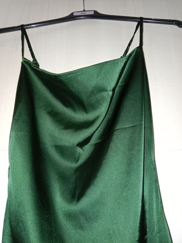 Vestido mini verde