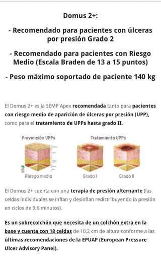 Colchón Antiescaras Apex Domus 2 Plus