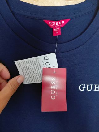Camiseta Guess azul marino Talla S
