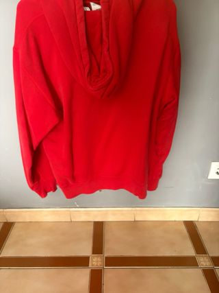 Sudadera Adidas Roja con Logo