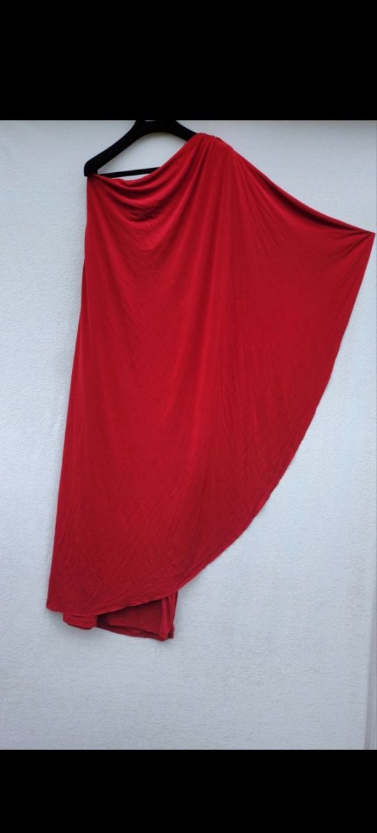 Vestido El Corte Inglés fiesta capa y corte latera