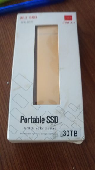 Carcasa SSD M.2 Portable 30TB USB 3.1