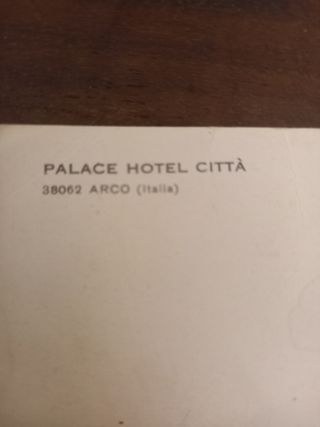 Cartolina Palace Hotel Arco