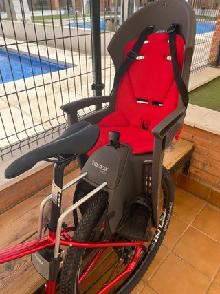 Silla bici Hamax Smiley porta niños