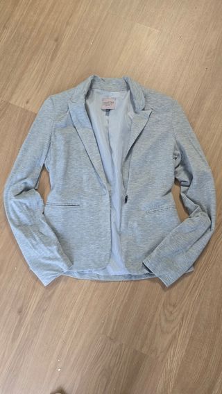 Blazer Gris Bershka