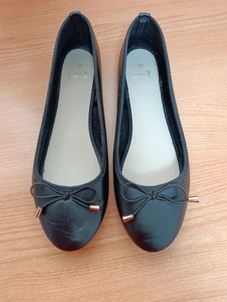 Bailarinas Unit Talla 39 Negras.