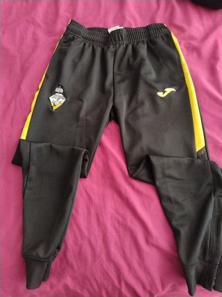 Pantalón chándal Joma Galapagar Negro. talla 10