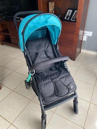 Silla de paseo color turquesa