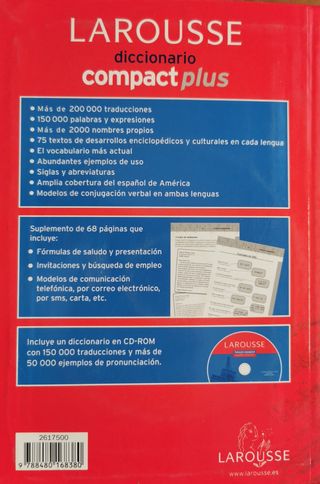 Dicc. Compact Plus Español-Francés-Francés-Espa...