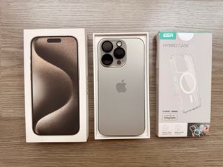 iPhone 15 Pro Titanio Natural 128GB