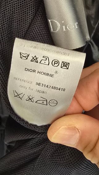 Cazadora Dior Homme Negra