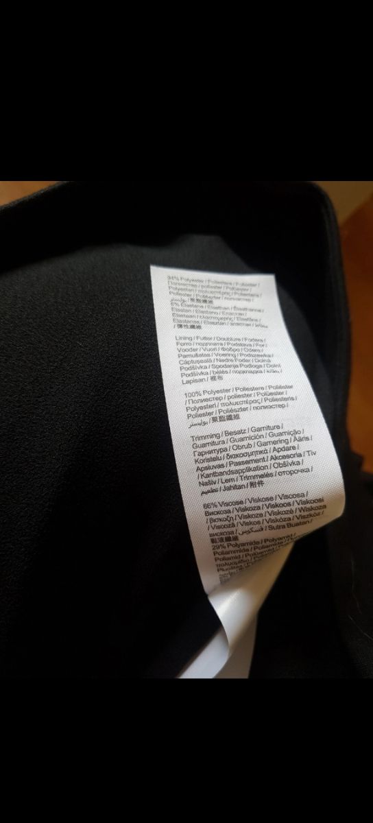 Minifalda EDC polipiel negra Talla S