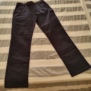 Pantalón Chino Mujer Talla 42 Azul Marino invierno