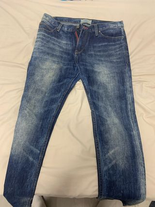 Pantalones Vaqueros Pull&Bear Azules