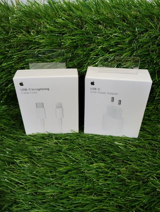 Cargador y Cable USB-C a Lightning para iPhone