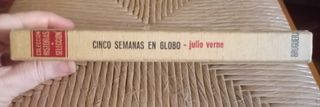 Libro: Cinco Semanas en Globo (Ed. Texto y comic).