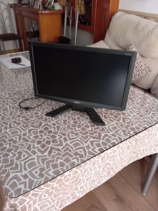 Pantalla de ordenador Acer negra