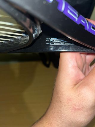 Raqueta+funda Tenis Head Negra