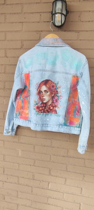 Cazadora vaquera personalizada