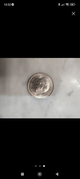 Moneda 5 Pesetas 1949 Estrella 51