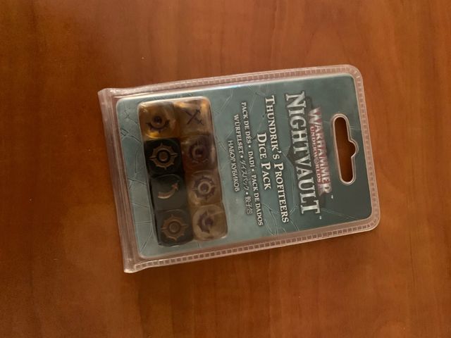 Dados Warhammer Nightvault Thundrik's Profiteers