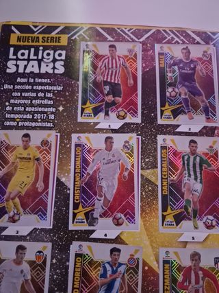 Álbum La Liga Santander 2017-18