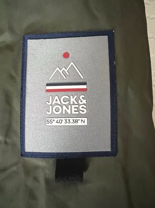 Parka Jack and Jones verde hombre