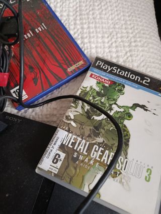 PlayStation 2 PS2 Negra