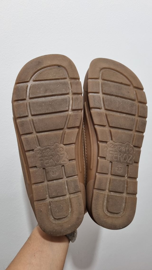 Zapatillas Zapato Feroz Talla 37 Amarillas