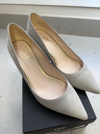 Zapatos de salón LODI ante gris claro