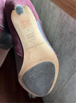 Botines Roberto Verino Piel Serpiente Talla 38