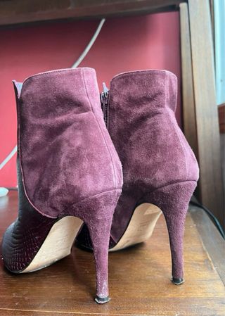 Botines Roberto Verino Piel Serpiente Talla 38