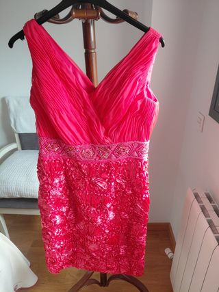 Vestido Coral Talla 42