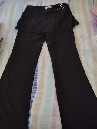 Pantalón PULL&BEAR tela stretch falda M