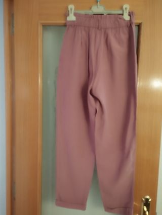 Pantalón Zara Rosa Talla XS