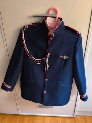 Traje comunión niño azul talla 13/14