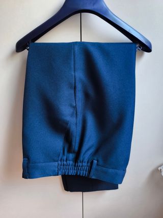 Traje comunión niño azul talla 13/14