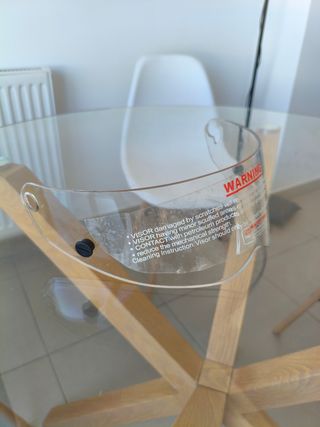 Visera Transparente Casco Moto