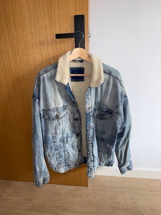 Chaqueta tejana forro borreguito Talla L