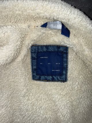 Chaqueta tejana forro borreguito Talla L