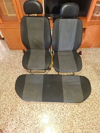 Asientos Opel Corsa con anclaje cinturón