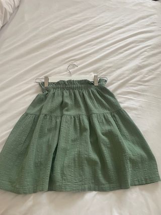 Falda H&M verde