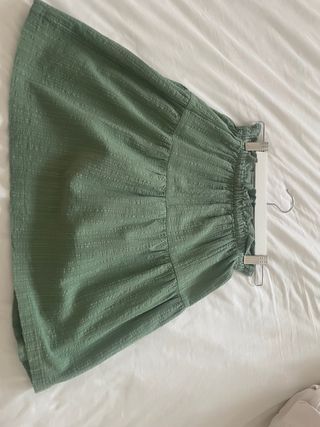 Falda H&M verde