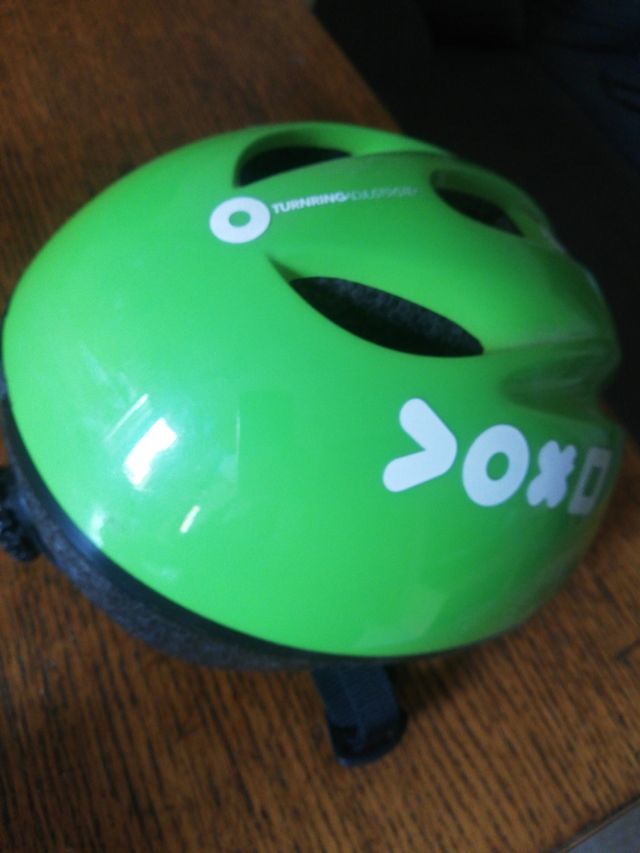 Casco Bicicleta Infantil 47-53 cm Verde