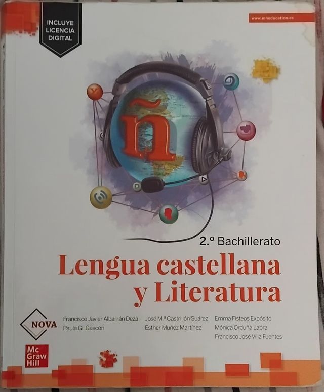 Lengua castellana y Literatura 2.º Bachillerato...