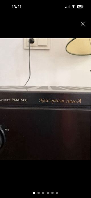 Amplificador Denon PMA-560 Negro
