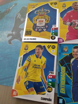 Adrenalyn Estampas Fútbol UD Las Palmas
