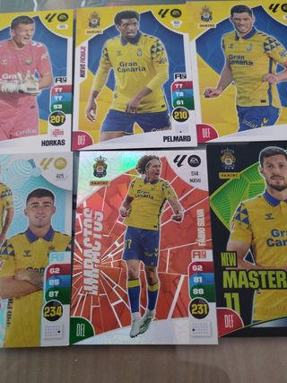 Adrenalyn Estampas Fútbol UD Las Palmas